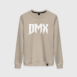 Свитшот хлопковый женский DMX, цвет: миндальный