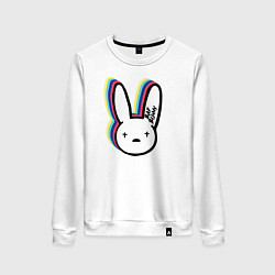 Женский свитшот Bad Bunny logo