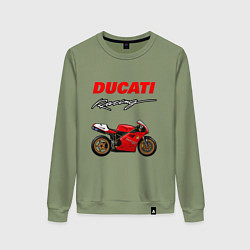 Женский свитшот DUCATI ДУКАТИ MOTOSPORT