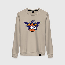 Свитшот хлопковый женский Phoenix Suns, цвет: миндальный