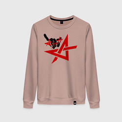 Женский свитшот Алиса коза