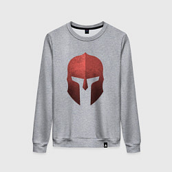 Свитшот хлопковый женский Гладиатор, цвет: меланж