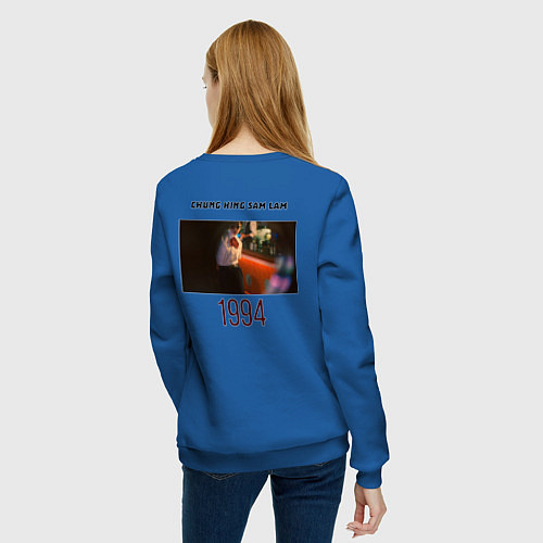 Женский свитшот Чунгкингский экспресс / Синий – фото 4