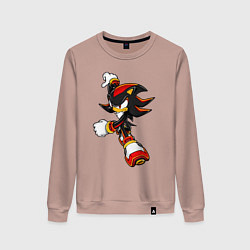 Свитшот хлопковый женский SonicSW, цвет: пыльно-розовый