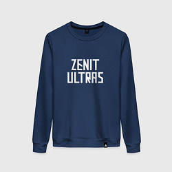 Свитшот хлопковый женский ZENIT ULTRAS, цвет: тёмно-синий