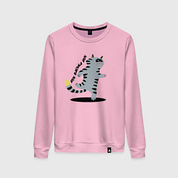 Женский свитшот Беги, Васька, беги!