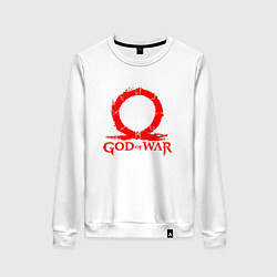 Женский свитшот GOD OF WAR RED LOGO RAGNAROK