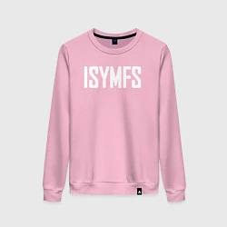 Свитшот хлопковый женский ISYMFS CT Fletcher, цвет: светло-розовый