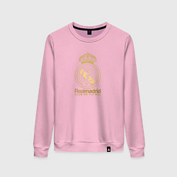 Женский свитшот Real Madrid gold logo