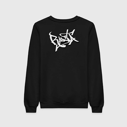 Женский свитшот Rasta lioN / Черный – фото 2