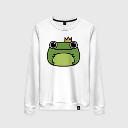 Женский свитшот Frog Lucky король