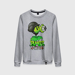 Женский свитшот Plants vs Zombies Горохомёт