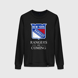 Женский свитшот Rangers are coming, Нью Йорк Рейнджерс, New York R