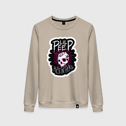 Женский свитшот Lil Peep Череп RIP Лил Пип