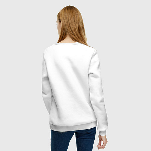 Женский свитшот Luffilove onepiece / Белый – фото 4