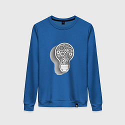 Женский свитшот Стимпанк лампа