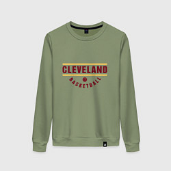 Женский свитшот Cleveland - Basketball