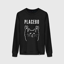 Женский свитшот PLACEBO РОК КОТ