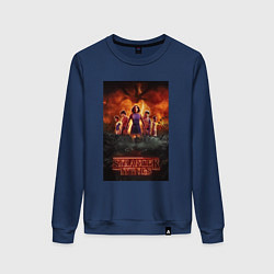 Женский свитшот Очень странные дела, персонажи