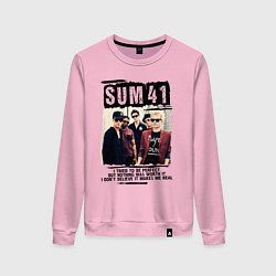 Женский свитшот SUM 41 PIECES