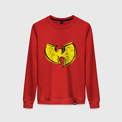 Свитшот хлопковый женский Style Wu-Tang, цвет: красный