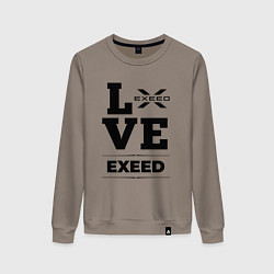 Женский свитшот Exeed Love Classic