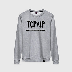 Женский свитшот TCPIP Connecting people since 1972