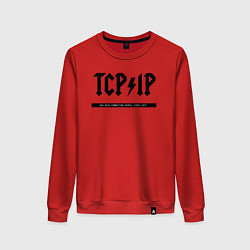 Женский свитшот TCPIP Connecting people since 1972