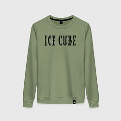 Женский свитшот Ice Cube - logo