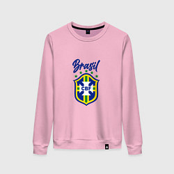 Женский свитшот Brasil Football