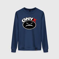 Женский свитшот Onyx - black logo