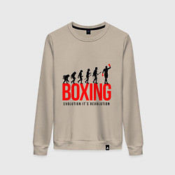 Женский свитшот Boxing evolution