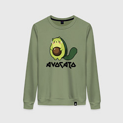 Женский свитшот Avocado - AvoCATo - Joke