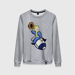 Женский свитшот Vault boy - bomb rider