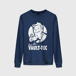 Женский свитшот Vault boy - join the vault tec