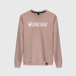 Женский свитшот Wednesday Logo