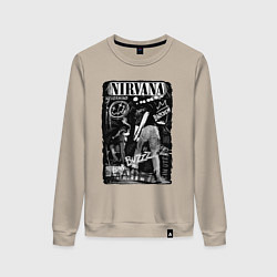 Женский свитшот Nirvana bleach