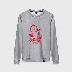 Женский свитшот My cum sock