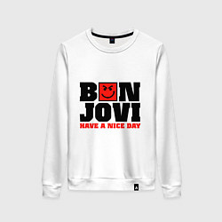 Женский свитшот Bon Jovi band