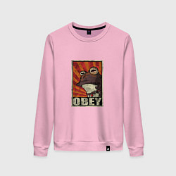 Женский свитшот Obey frog