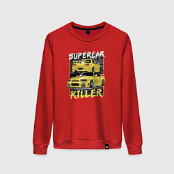 Женский свитшот Supercar killer