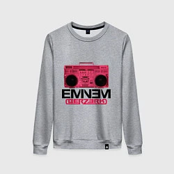 Свитшот хлопковый женский Eminem Berzerk: Pink, цвет: меланж