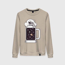 Женский свитшот Space beer