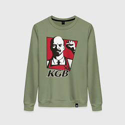 Женский свитшот KGB Lenin