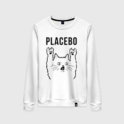 Женский свитшот Placebo - rock cat