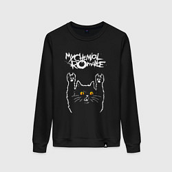 Женский свитшот My Chemical Romance rock cat