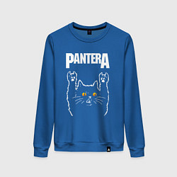 Женский свитшот Pantera rock cat