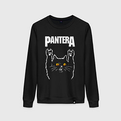 Женский свитшот Pantera rock cat