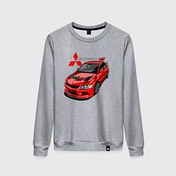 Женский свитшот Lancer Evolution 8