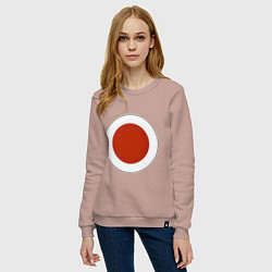 Свитшот хлопковый женский Сёгунат Асикага Total War: Shogun 2, цвет: пыльно-розовый — фото 2